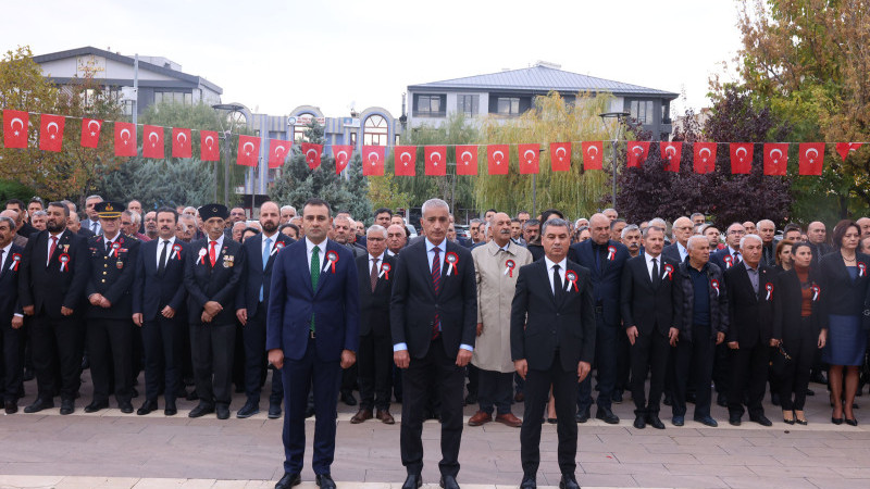 Gölbaşı'nda 10 Kasım Atatürk'ü Anma etkinliği