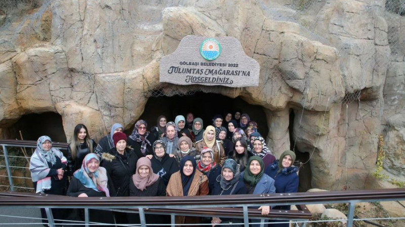 Oyacalılar, Tulumtaş Mağarasını ziyaret etti