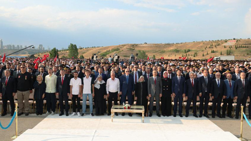 Gölbaşı Özel Harekat Başkanlığında düzenlenen 