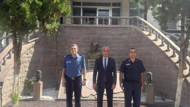 GÖLBAŞI'NDA  YENİ JANDARMA KOMUTANI GÖREVE BAŞLADI