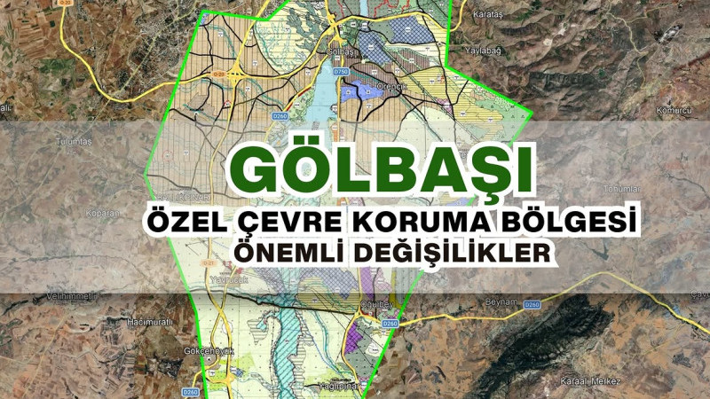 Gölbaşı'nda ÖÇKK Çevre Düzeni Revizyon Planı onaylandı